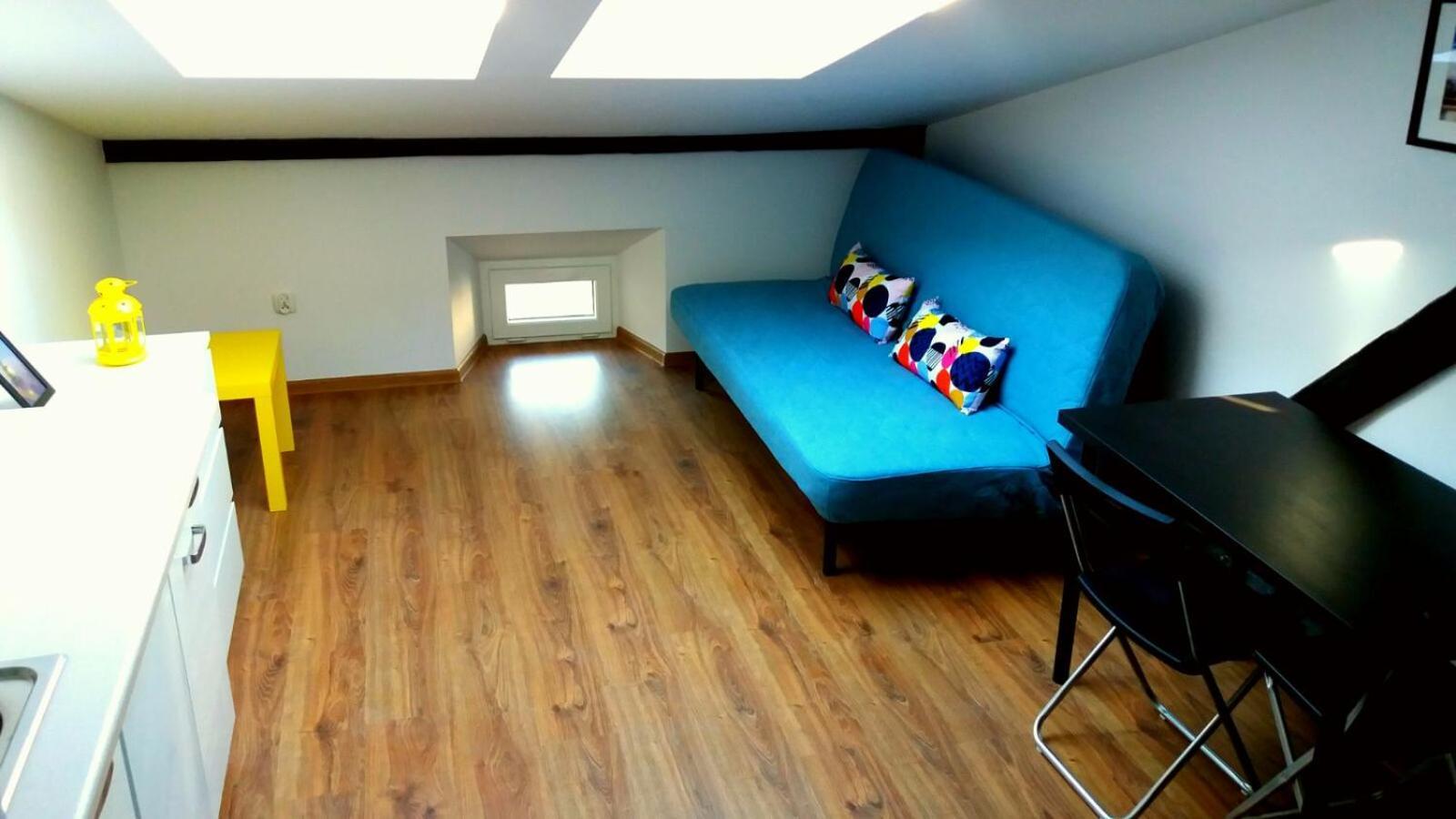 קרקוב Nice Attic Studio Close To Old Town Air Conditioning - Klimatyzacja מראה חיצוני תמונה