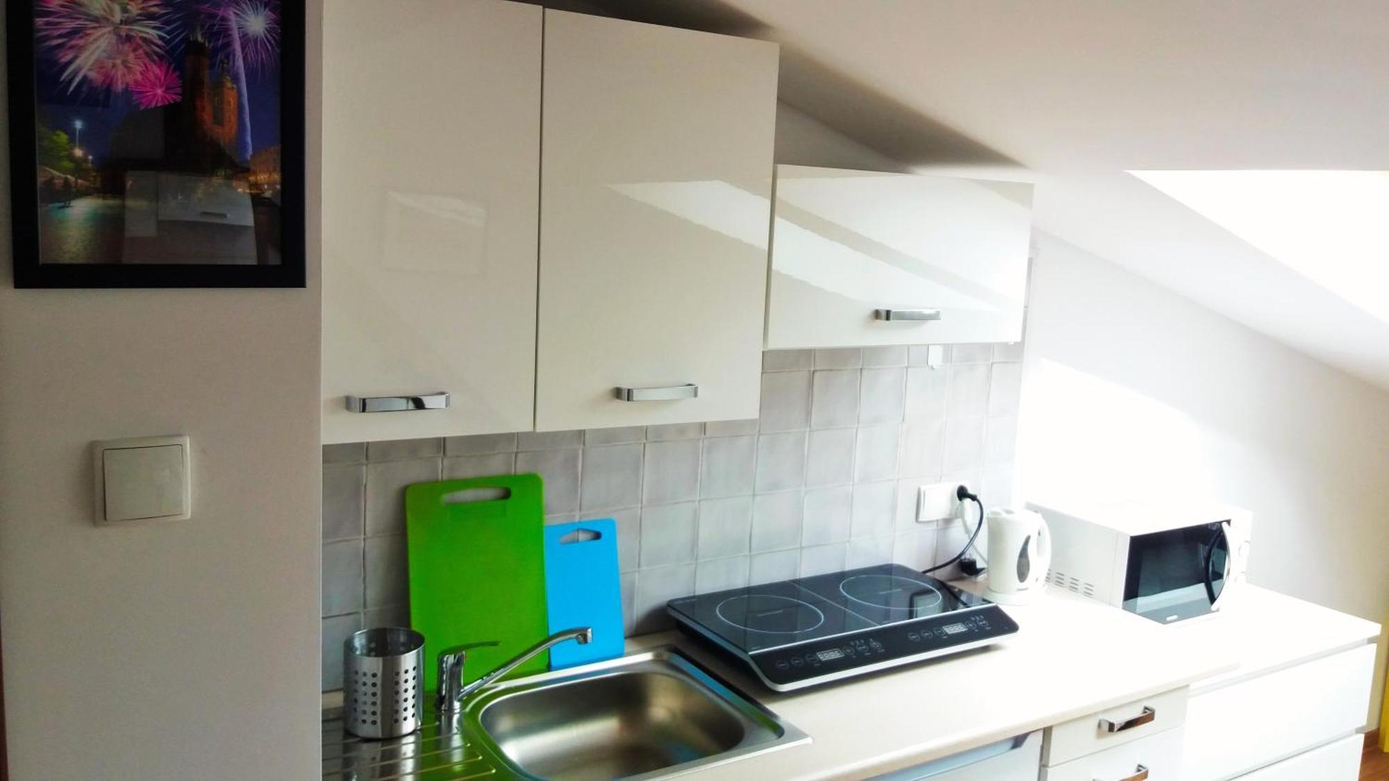 קרקוב Nice Attic Studio Close To Old Town Air Conditioning - Klimatyzacja מראה חיצוני תמונה